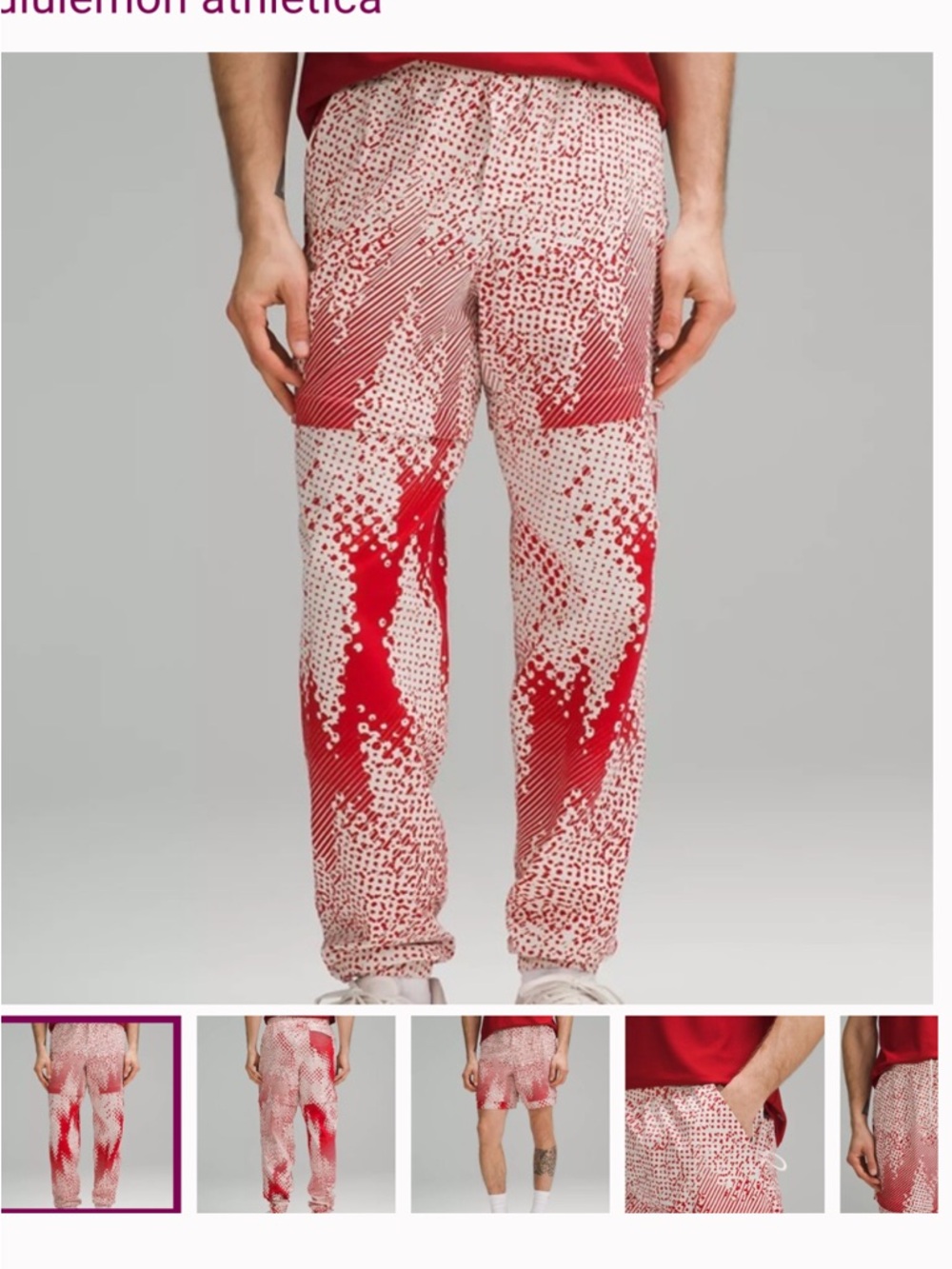 Lululemon Team Canada Convertible Pants size XXL new with tags